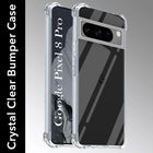 For Google Pixel 8 Pro Back Cover (Shockproof Crystal Clear Case |  Drop & Camera Protection | Hard Polycarbonate)