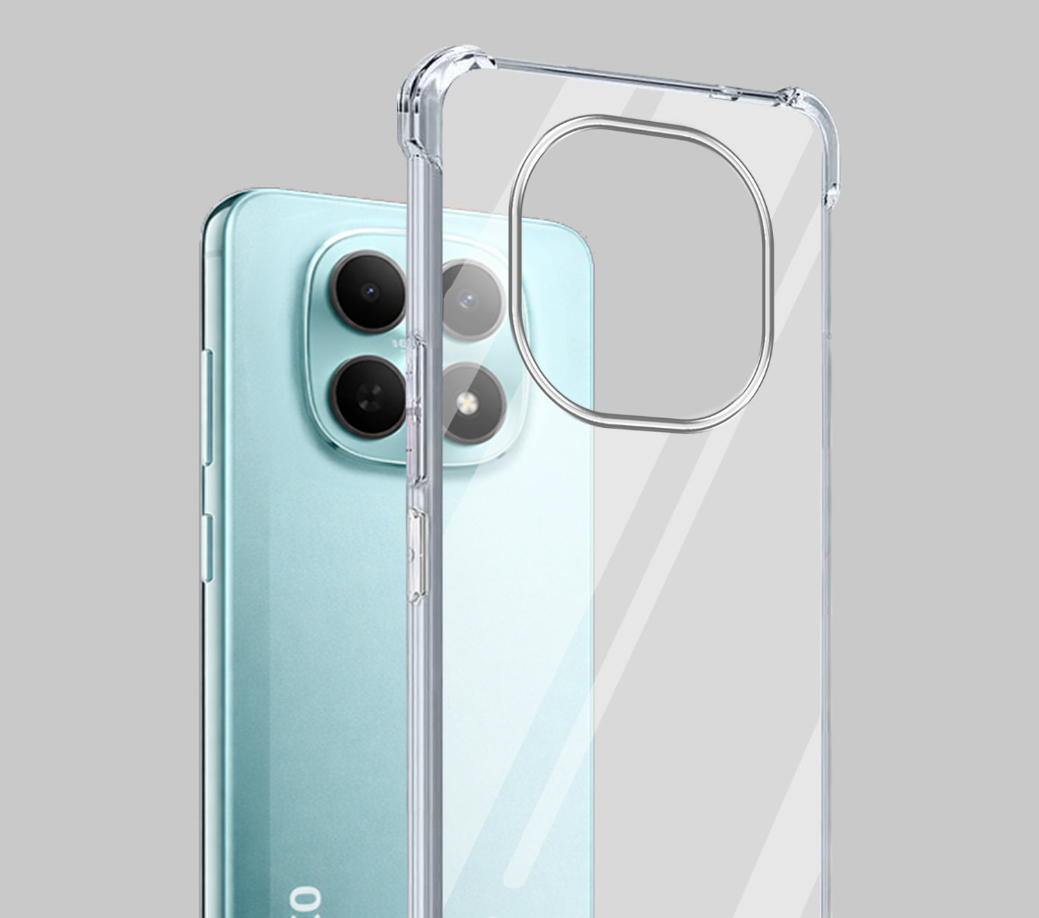 For Poco M8 5G Back Cover Shockproof Crystal-Clear (Drop & Camera Protection | Hard Polycarbonate)