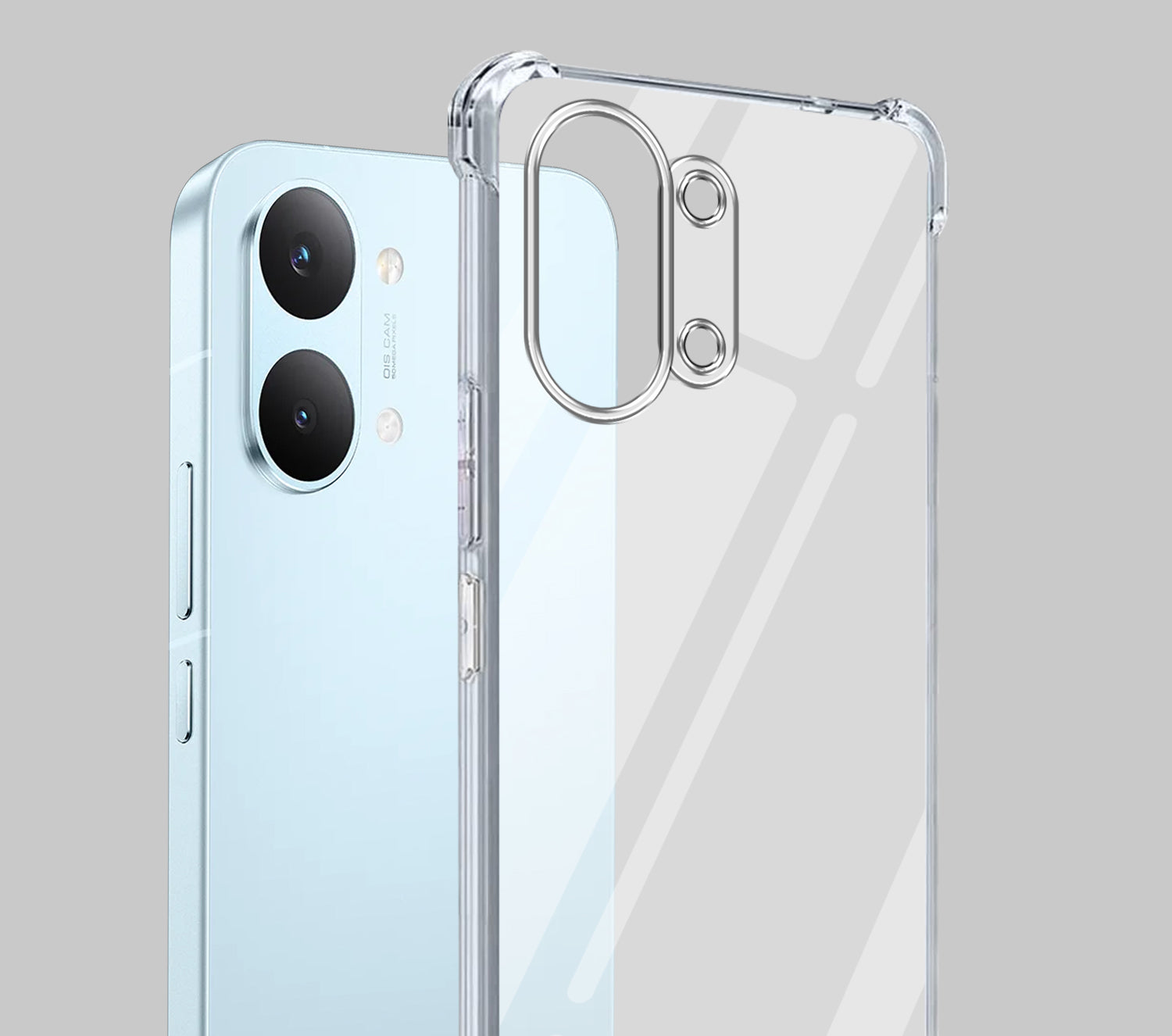 For Poco X8 Pro Max 5G Back Cover Shockproof Crystal-Clear (Drop & Camera Protection | Hard Polycarbonate)