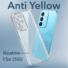 For Realme 15X Back Cover Case Lifetime Anti-Yellow Clear (Sleek Hard Crystal | Shockproof and Camera Protection)