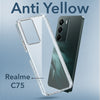 For Realme C75 5G Lifetime Anti-Yellow Clear Back Cover Case (Sleek Hard Crystal | Shockproof and Camera Protection)