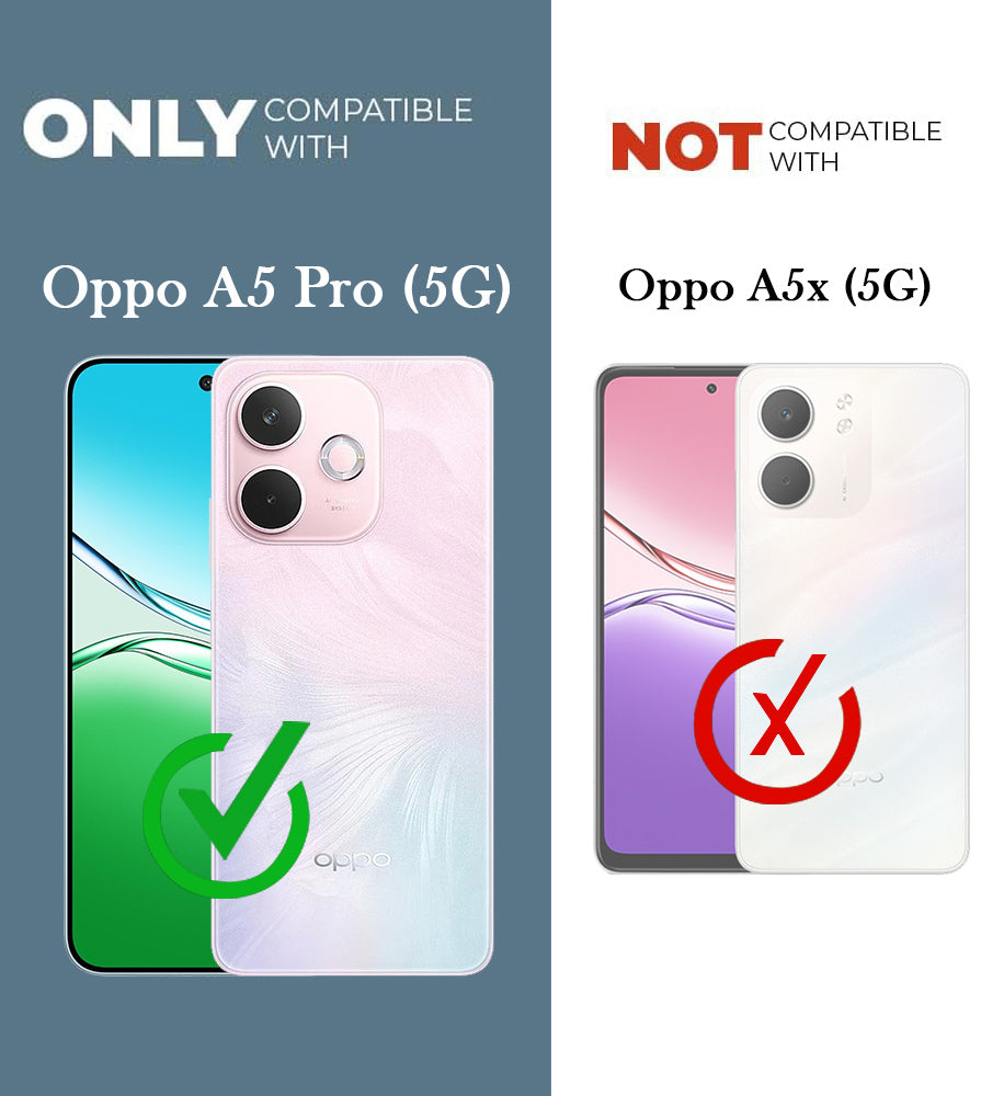 For Oppo A5 Pro Back Cover Case (3D Cute Cartoons | Hard Back Side Soft | Matte Premium Finish | HD Printing)