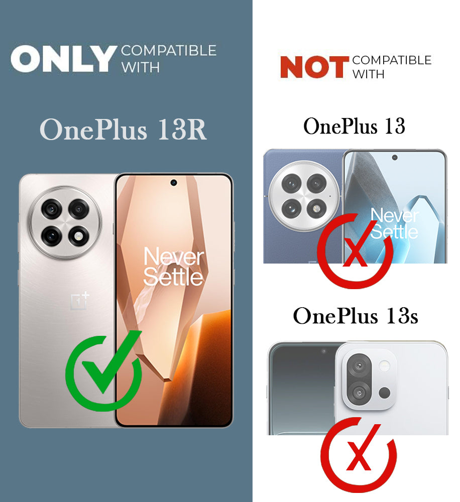 For OnePlus 13R Back Cover Case (3D Cute Cartoons | Hard Back Side Soft | Matte Premium Finish | HD Printing)