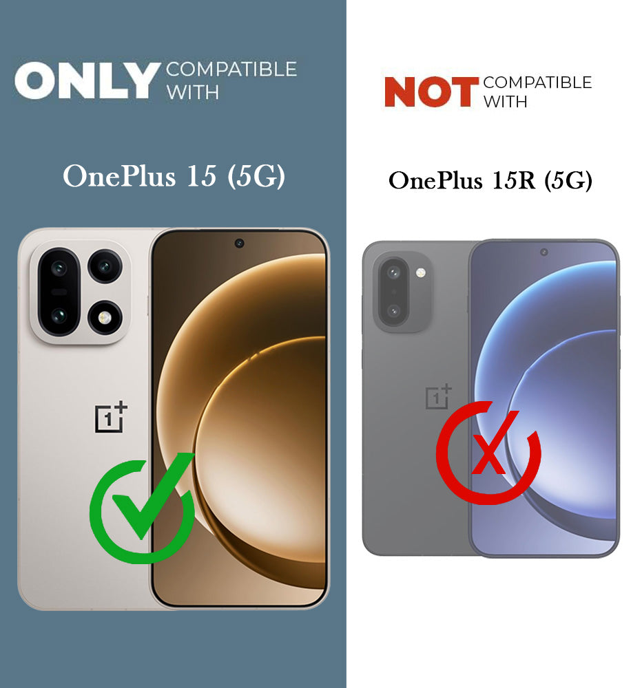 For OnePlus 15 5G Back Cover Case (3D Cute Cartoons | Hard Back Side Soft | Matte Premium Finish | HD Printing)
