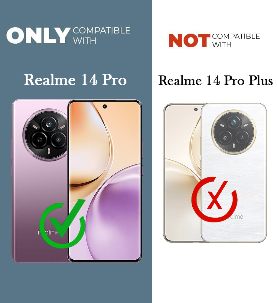 For Redmi Note 14 Pro Back Cover Case Leather Finish (MagSafe Compatible Wireless Charging | Soft Touch | Camera Bump Protection)