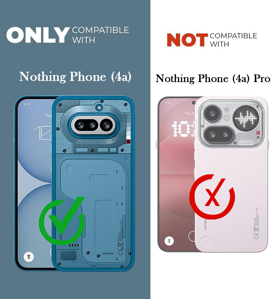 For Nothing Phone 4A 5G Back Cover Case PU Leather Finish (Professional Minimalist Texture | MagSafe Compatile | Camera Protection | Sleek Sober Formal)