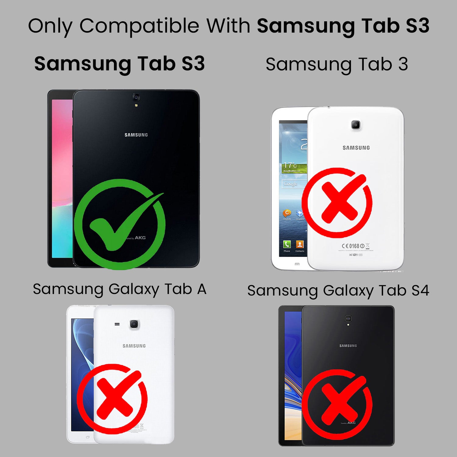 For Samsung Galaxy Tab S3 T825 9.7 Inch SM-T820/T825/T825Y  Flip Cover Folio Cover (PU Leather | Multi-Angle Smart Stand | Card Storage Slots | Silicone Back Pouch)