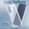 For Samsung Galaxy S25 FE Back Cover Case Lifetime Anti-Yellow Clear (Sleek Hard Crystal | Shockproof and Camera Protection)