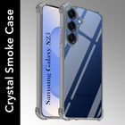 For Samsung Galaxy S25 Back Cover (Shockproof Crystal Clear Case |  Drop & Camera Protection | Hard Polycarbonate)