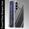 For Samsung Galaxy S24 FE Back Cover (Shockproof Crystal Clear  Case |  Drop & Camera Protection | Hard Polycarbonate)
