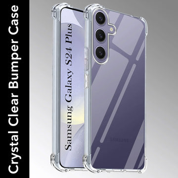 For Samsung Galaxy S24 Plus Back Cover (Shockproof Crystal Clear Case |  Drop & Camera Protection | Hard Polycarbonate)