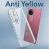 For Vivo V50 | Vivo V50e Back Cover Case (Hard Anti Yellow Clear Case | Sleek Hard Crystal Clear | Drop & Camera Protection | Shockproof Polycarbonate)