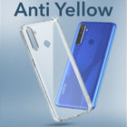 For Realme 5 | 5s | 5i  Back Cover Case Lifetime Anti-Yellow Clear (Sleek Hard Crystal | Shockproof and Camera Protection)