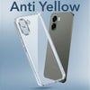For Oppo A6X | Oppo A6S Back Cover Case Lifetime Anti-Yellow Clear (Sleek Hard Crystal | Shockproof and Camera Protection)