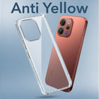 For Vivo V70 | Vivo V70 Elite 5G Back Cover Case Lifetime Anti-Yellow Clear (Sleek Hard Crystal | Shockproof and Camera Protection)