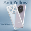 For Vivo X300 5G Back Cover Case Lifetime Anti-Yellow Clear (Sleek Hard Crystal | Shockproof and Camera Protection)