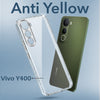 For Vivo Y400 Lifetime Anti-Yellow Clear Back Cover Case (Sleek Hard Crystal | Shockproof and Camera Protection)