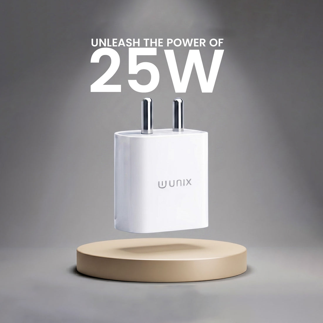 25W Fast Charging Adapter | USB-C Type Charger Up to 3X Faster
