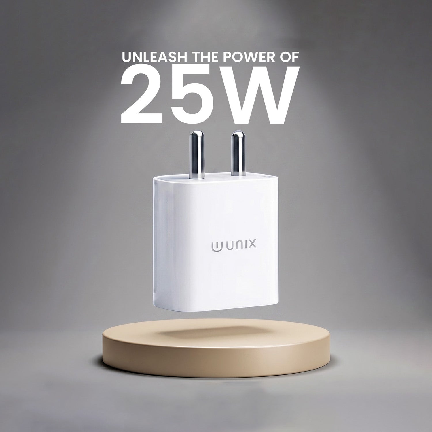 25W Fast Charging Adapter | USB-C Type Charger Up to 3X Faster