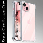 For iPhone 15 Plus Back Cover (Shockproof Crystal Clear Case |  Drop & Camera Protection | Hard Polycarbonate)