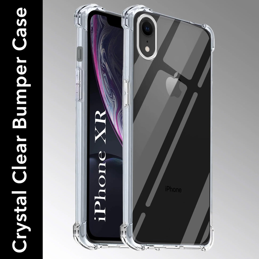 For Apple iPhone XR Back Cover (Shockproof Crystal Clear  Case |  Drop & Camera Protection | Hard Polycarbonate)
