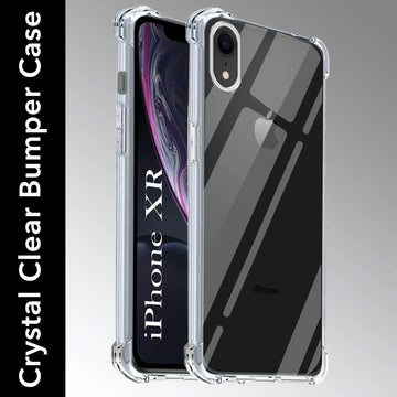For Apple iPhone XR Back Cover (Shockproof Crystal Clear  Case |  Drop & Camera Protection | Hard Polycarbonate)