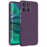For Motorola Moto Edge 60 Stylus  Back Cover Case  (Liquid Silicone | Side Grip | Camera Protection)