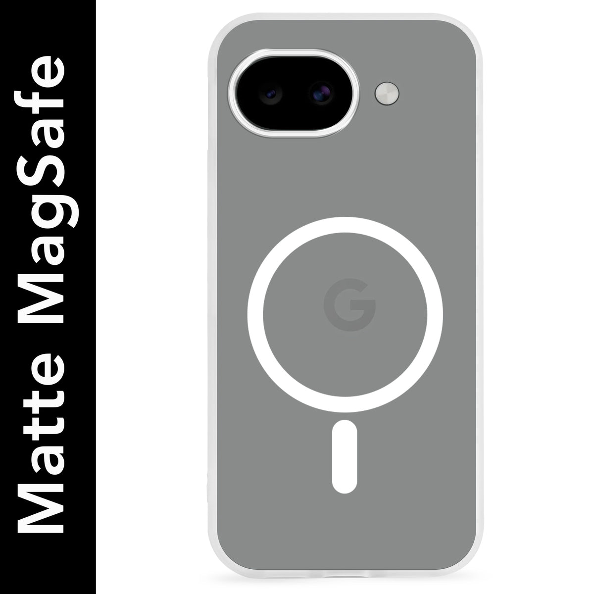 For Google Pixel 10a Matte Finish Back Case Cover (MagSafe Compatible | Translucent Soft Touch | Slim and Unbreakable)