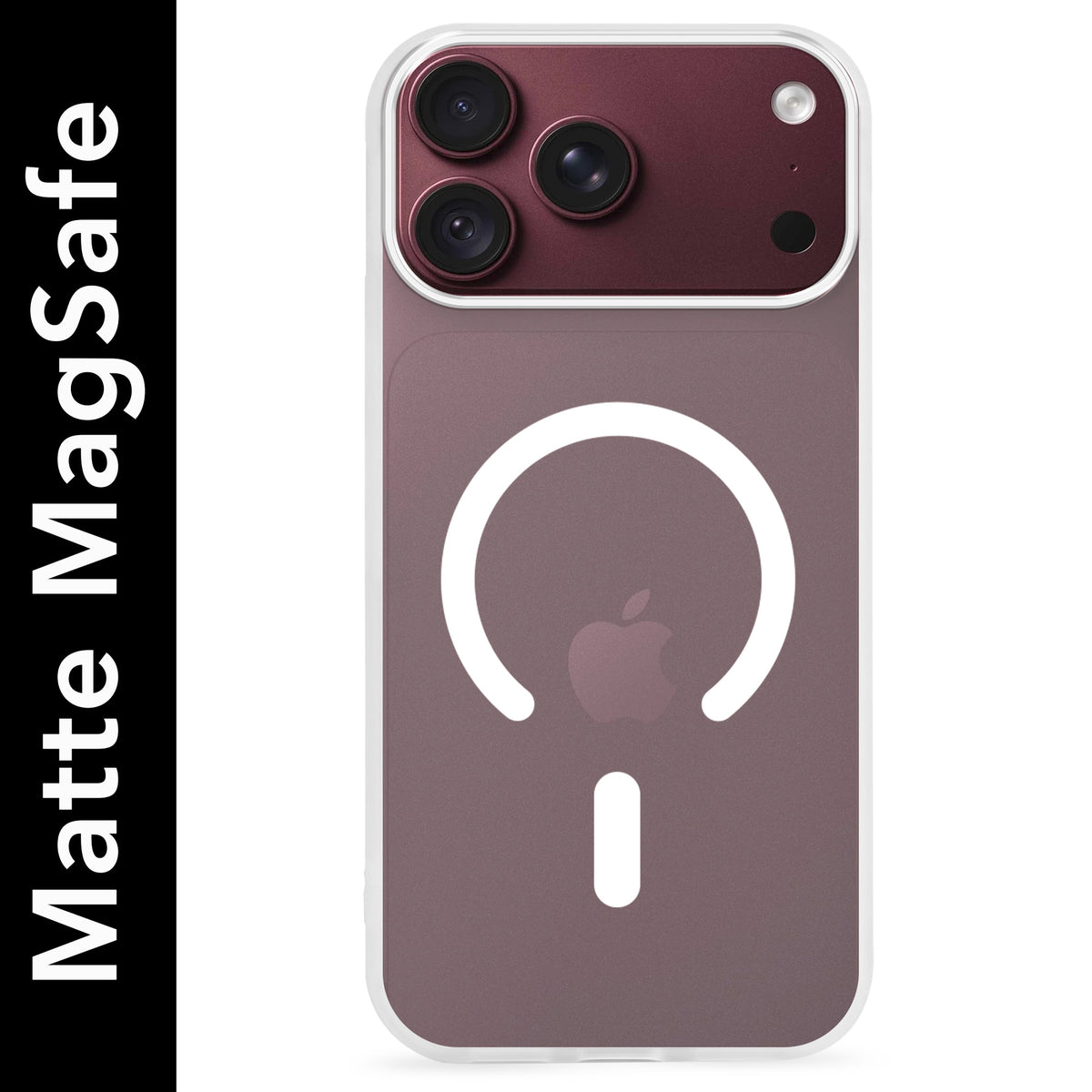 For Apple iPhone 18 Pro Max Matte Finish Back Case Cover (MagSafe Compatible | Translucent Soft Touch | Slim and Unbreakable)