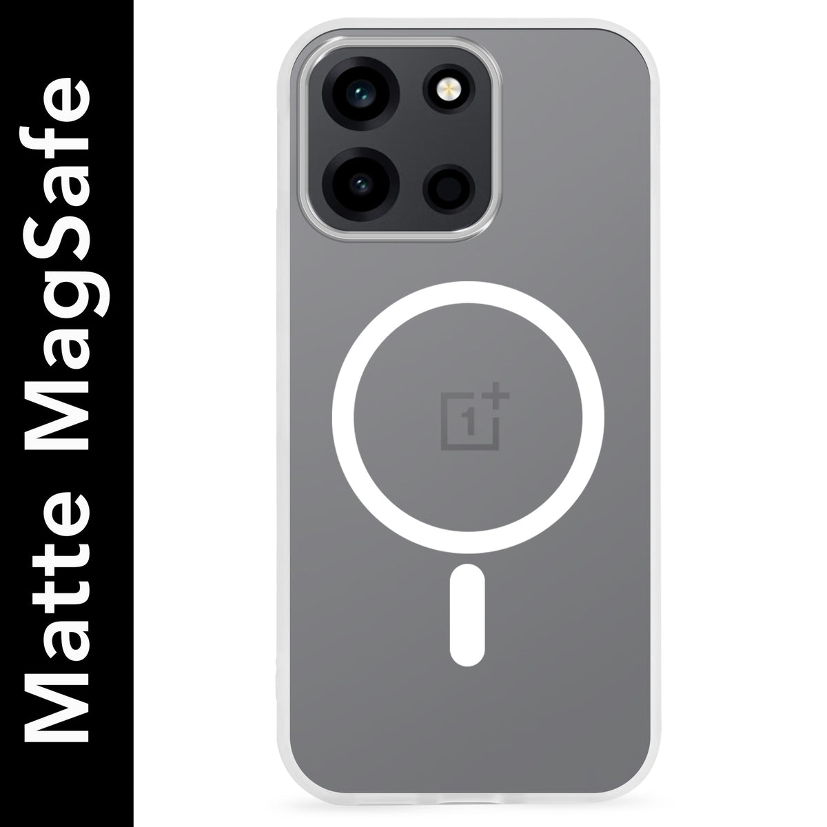 For Oneplus Nord 6 Matte Finish Back Case Cover (MagSafe Compatible | Translucent Soft Touch | Slim and Unbreakable)