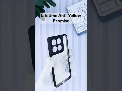 For Oppo A3X (4G/5G) | Oppo A3 5G Combo with Back Cover and 9H Tempered Glass (Lifetime Anti-Yellow | Crystal Clear Shockproof | Oleophobic Coating Screen Glass)