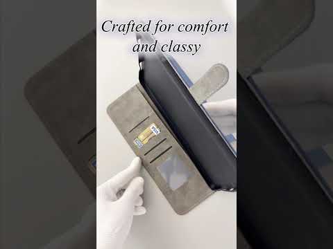 For Flip Cover Folio Case Honor Pad X8 10 Inch AGM3-W09HN (PU Matte Leather | Multi-Angle Smart Stand | Card Storage Slots | Silicone Back Pouch)
