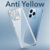 For Realme 15T | Realme Narzo 90 Lifetime Anti-Yellow Clear Back Cover Case (Sleek Hard Crystal | Shockproof and Camera Protection)