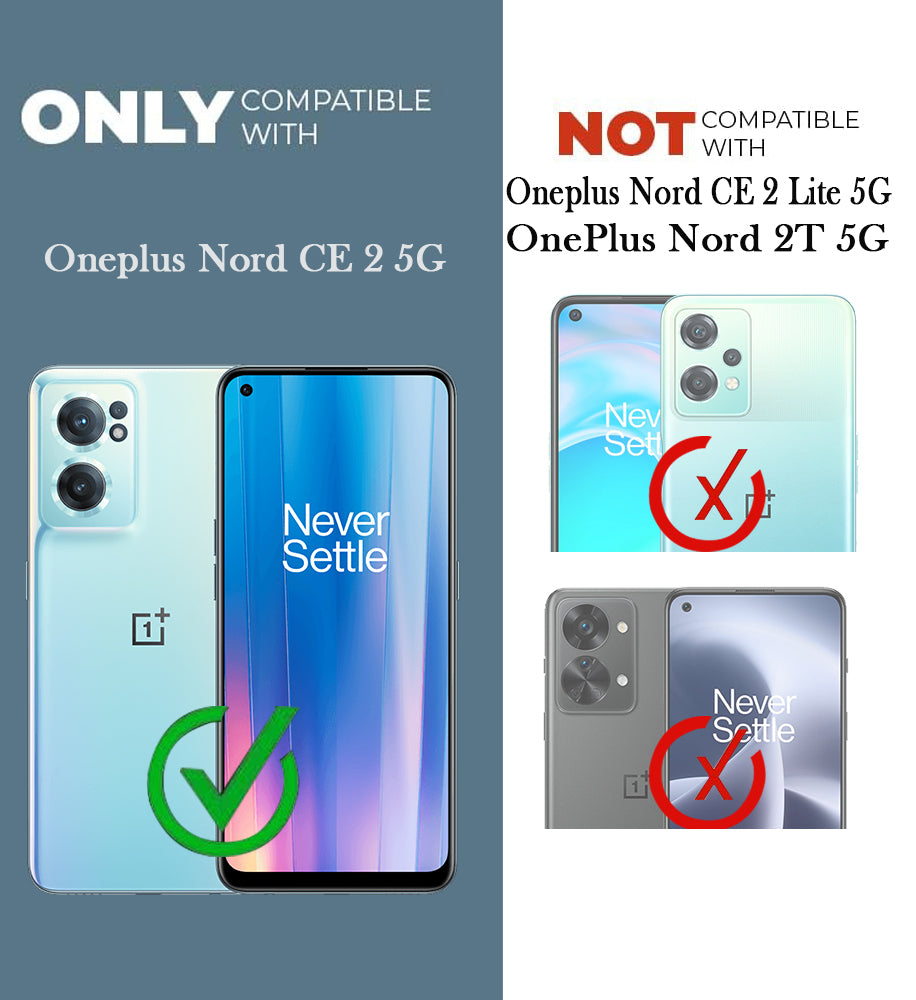 For OnePlus Nord CE 2 5G Back Case Cover Crystal Anti Yellow (Unbreakable PC | MagSafe Wireless Charging Support |Camera Protection Bump)