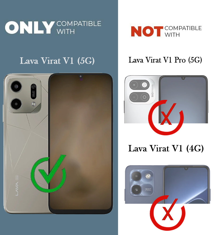 For Lava Virat V1 5G Back Cover Case (Soft Butterfly Embroidery | Women Teen Girls | Camera Protection| Matte Silicone)