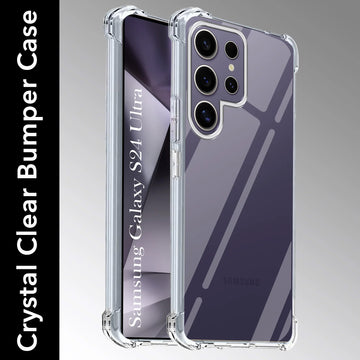 For Samsung Galaxy S24 Ultra Back Cover (Shockproof Crystal Clear Case |  Drop & Camera Protection | Hard Polycarbonate)